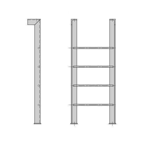 Стремянка СГ-64 6400 мм Серия 1.450.3-7.94 в Сургуте