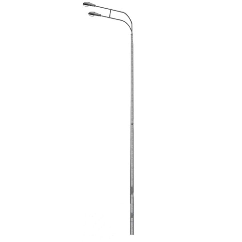 Опора освещения несиловая граненая прямостоечная МК-12Г Ст3сп5 100х254х12 мм в Сургуте