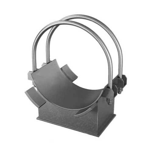 Опора хомутовая неподвижная для трубопроводов ТЭС и АЭС Ст3 76х60х100х100 мм ОСТ 34-10-618-93 в Сургуте