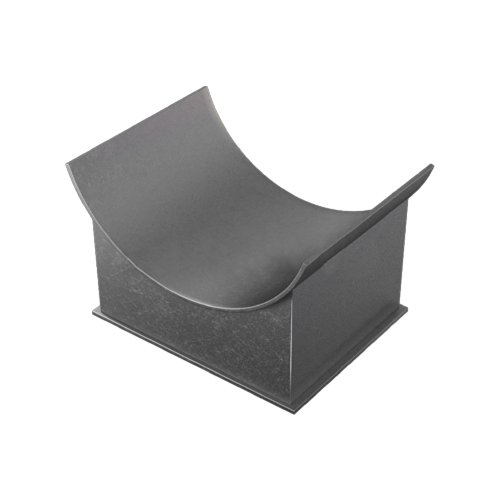 Опора неподвижная приварная для трубопроводов ТЭС и АЭС Ст3 530х400х250х150 мм ОСТ 34-10-616-93 в Сургуте