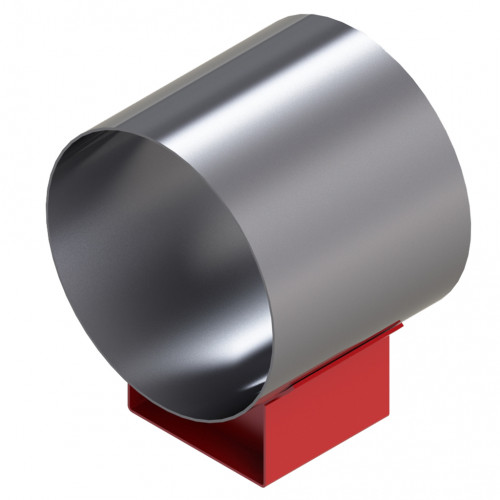 Опора скользящая приварная ТС-623.000 76х70х170х100 мм Серия 5.903-13 выпуск 8-95 1,2 кг