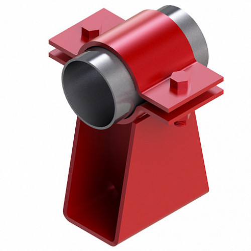 Опора подвижная скользящая хомутовая ТС-625.000 76х150х100х140 мм Серия 5.903-10 выпуск 8-95 1,94 кг