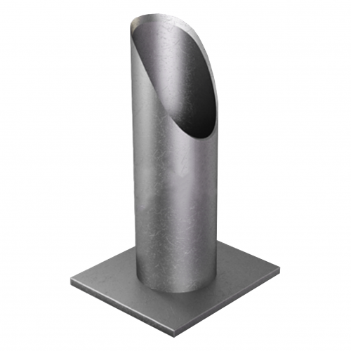 Опора неподвижная трубчатая с круто изогнутыми отводами для тепловых сетей исп. А2 Ст20 377х150 мм ОСТ 36-146-88 37,4 кг