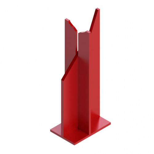 Опора подвижная для сварных отходов ТС-631.000 1220х650х1000х1766 мм Серия 5.903-10 выпуск 8-95 381 кг