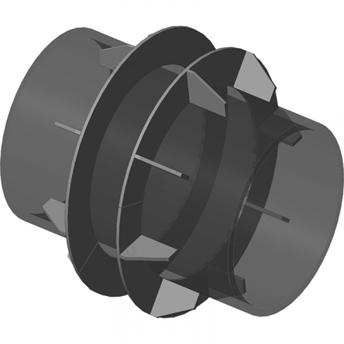 Опора неподвижная щитовая для тепловых сетей ТС-666.00.00 820х196 мм Серия 5.903-13 выпуск 7-95 140,3 кг