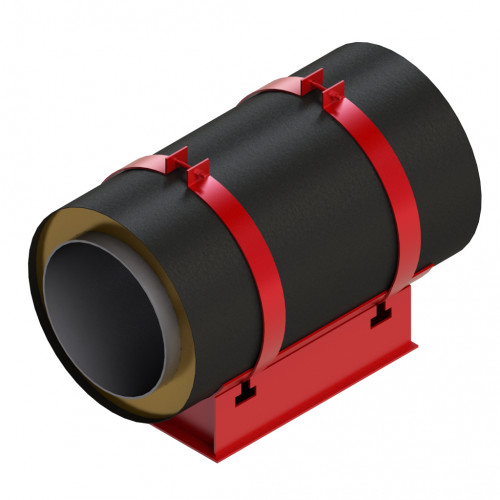 Опора скользящая для труб в ППУ изоляции 920х1300 мм ГОСТ 30732-2006