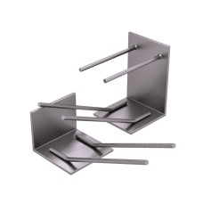 Закладная деталь для железобетонных конструкций оцинкованная МН111-2 150х90х30 мм Серия 1.400-15 Выпуск 1